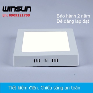 Đèn ốp trần nổi vuông MB016 24W  Winsun