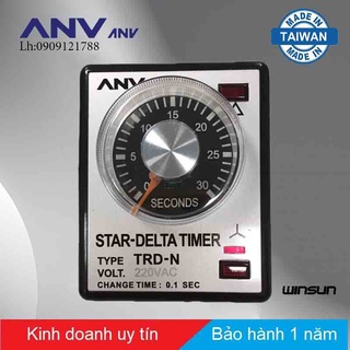 Timer khởi động Y-Δ ANV TRD-N 220V  Winsun