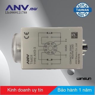 Timer đơn ANV AH3 - 3 220VAC Winsun