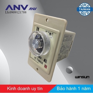 Timer 4 chế độ  mặt tủ  ANV H3MT-Y 24~240 VAC/DC Winsun