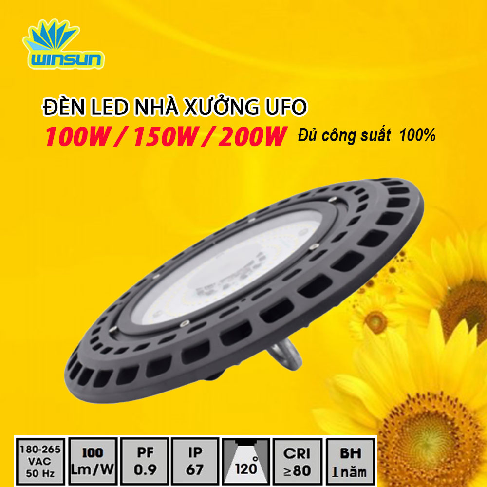 Đèn Led nhà xưởng UFO-006 200W