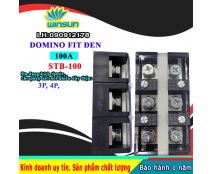 Domino khối fit đen 100A STB-100 Winsun