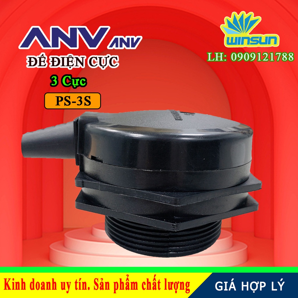 ANV Đế giữ điện cực ANV PS-3S (loại 3 cực) Winsun