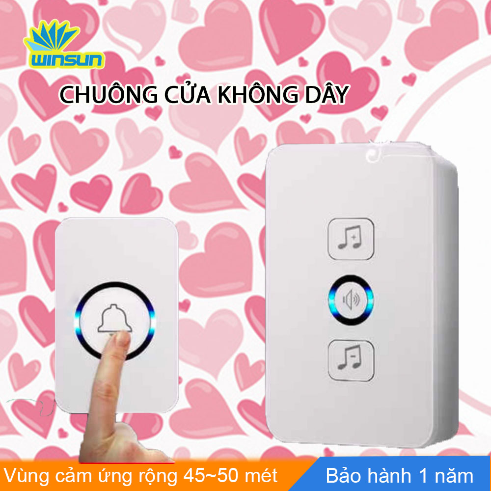 Chuông cửa thông minh không dây điện tử điều khiển từ xa