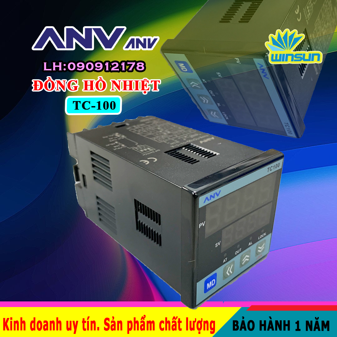 ANV Đồng hồ nhiệt độ TC-100 Winsun