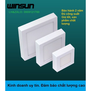 Đèn ốp trần nổi vuông MB016 12W Winsun