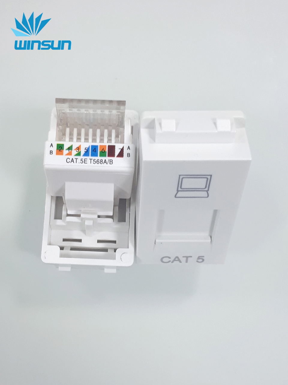 Hạt mạng 8P8C cat 5E - V-010-5