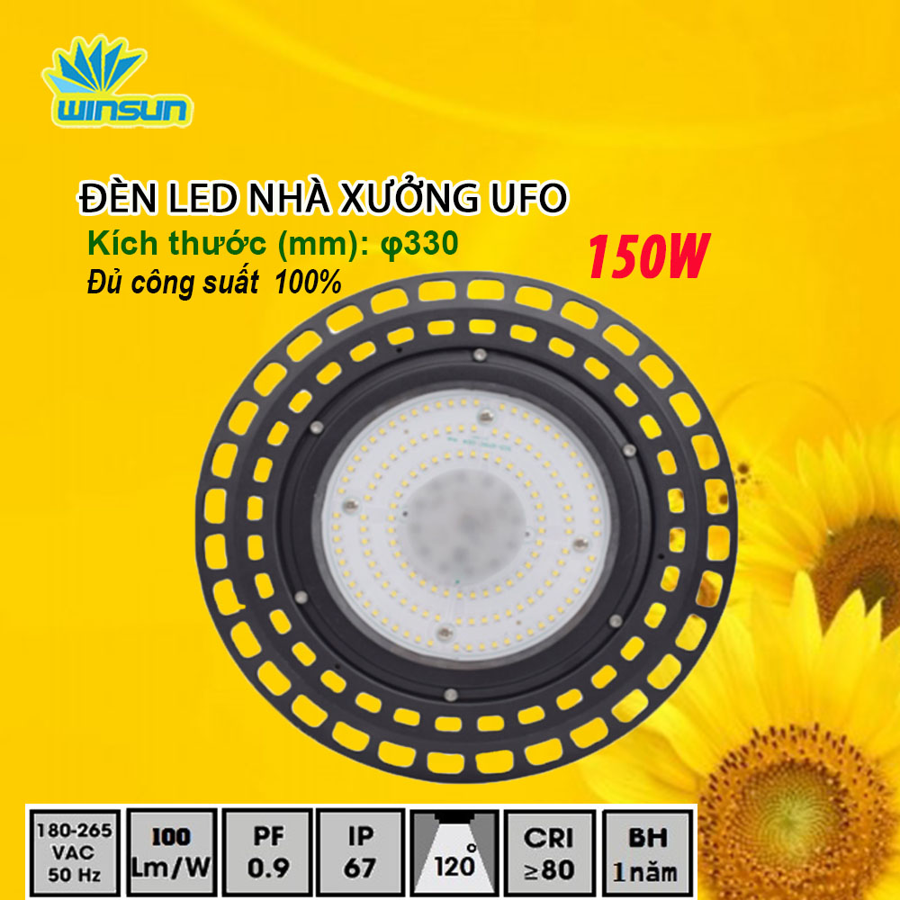 Đèn Led nhà xưởng UFO-006 150W