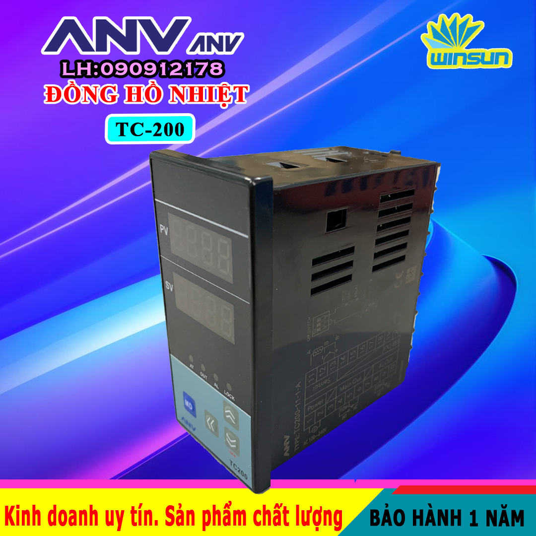 ANV Đồng hồ nhiệt độ TC-200 Winsun