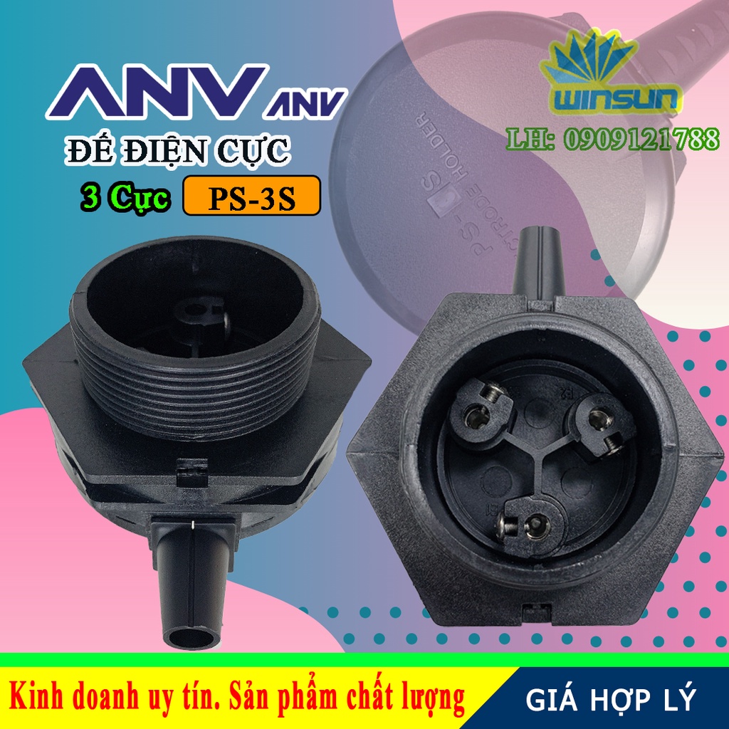 ANV Đế giữ điện cực ANV PS-3S (loại 3 cực) Winsun