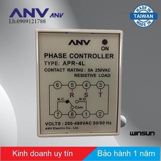 Bộ bảo vệ pha ANV APR-4L 200~480VAC Winsun