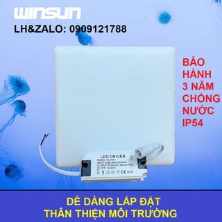 Đèn ốp trần chống nước vuông MB164 24W Winsun