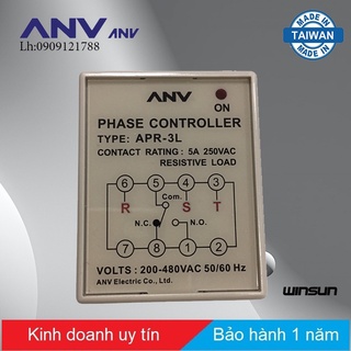 Bộ bảo vệ pha ANV APR-3L 110~480VAC Winsun