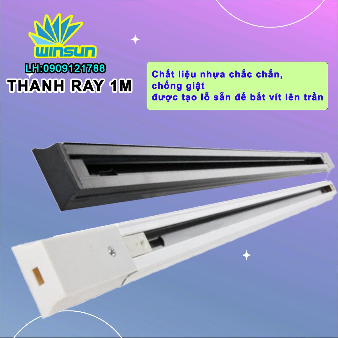 Thanh ray dài 1M Winsun