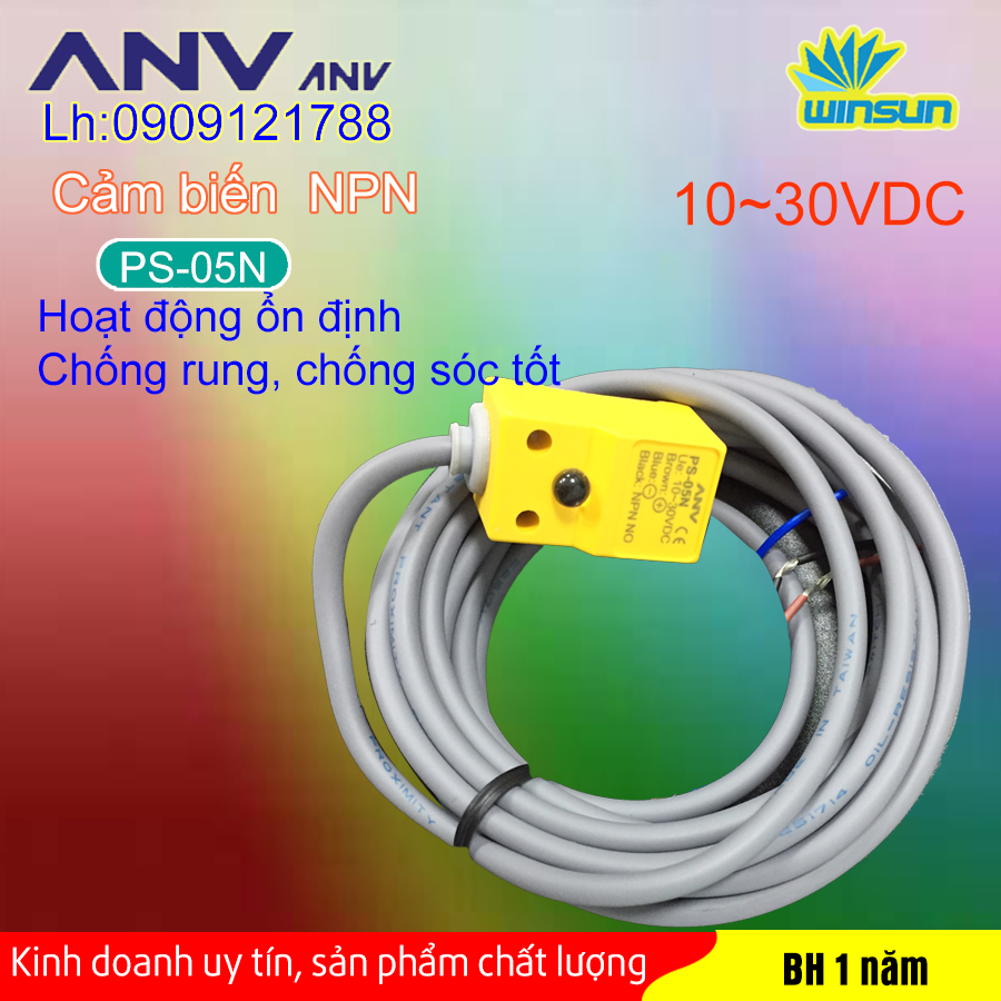 Cảm biến tiệm cận ANV PS-05N NPN Winsun