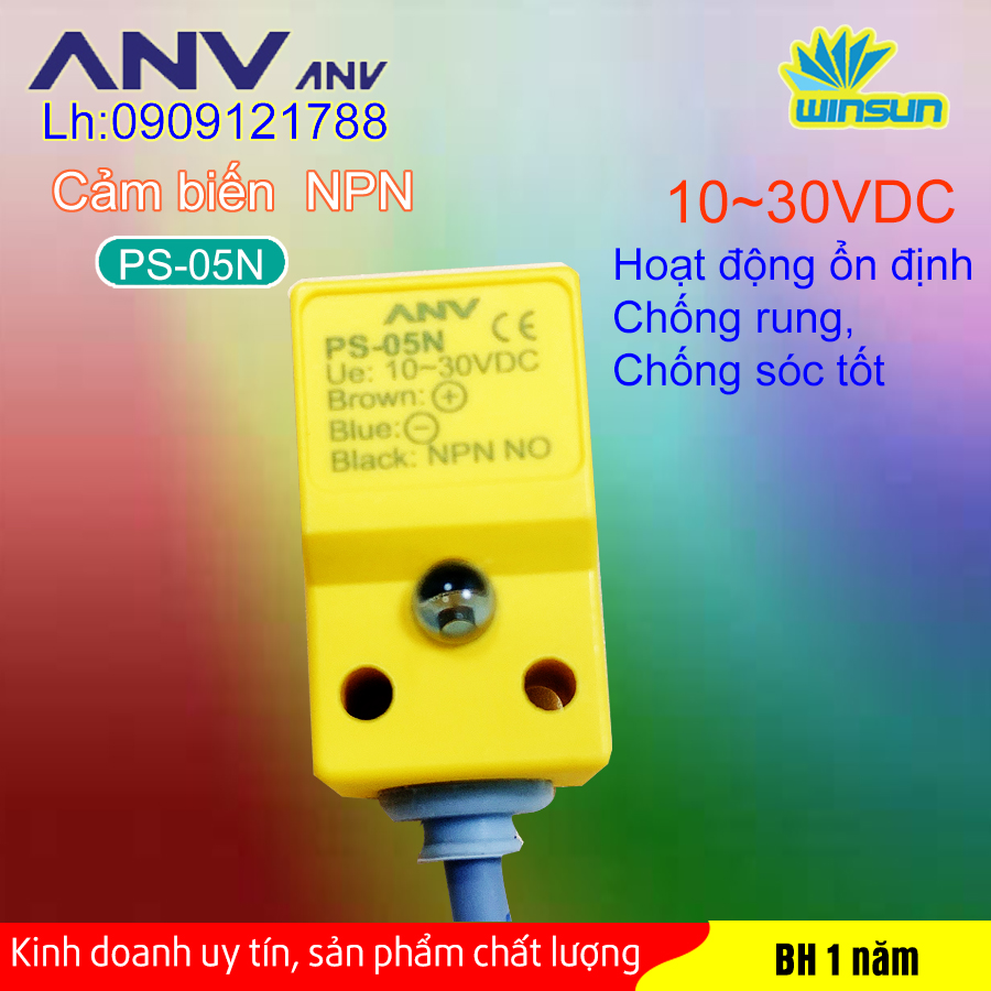 Cảm biến tiệm cận ANV PS-05N NPN Winsun