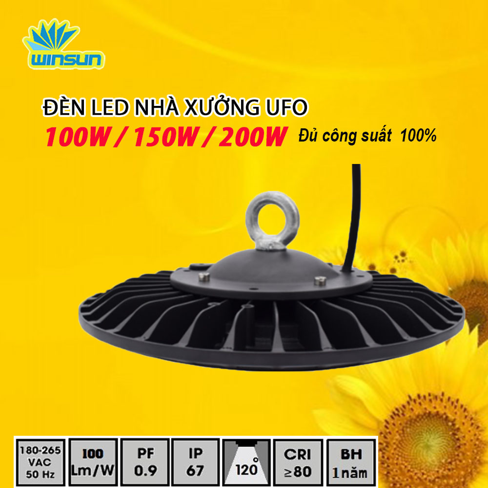 Đèn Led nhà xưởng UFO-006 100W