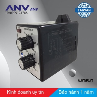 Timer đôi  ANV CTDV-NV 24~240 VAC/DC Winsun