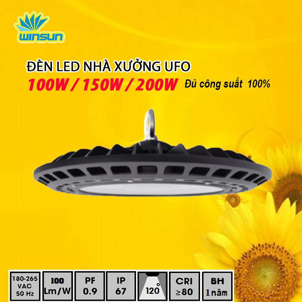 Đèn Led nhà xưởng UFO-006 100W