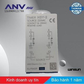 Timer thu nhỏ 5A ANV H3Y-2 Winsun