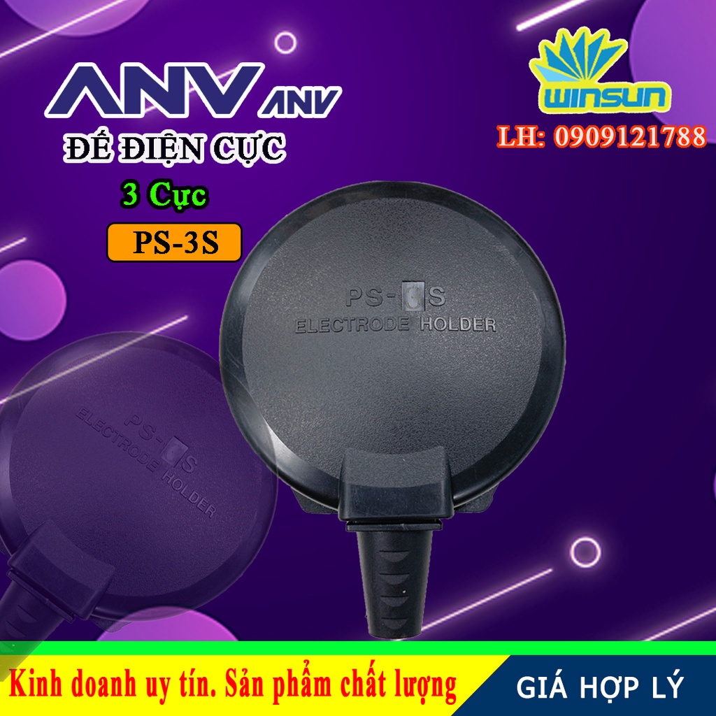 ANV Đế giữ điện cực ANV PS-3S (loại 3 cực) Winsun