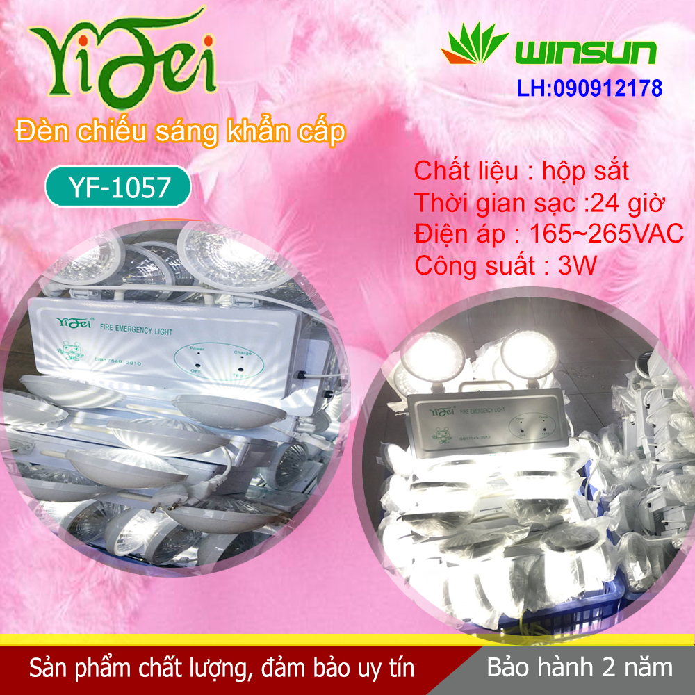 Đèn chiếu sáng khẩn cấp, đèn sự cố YiFei YF-1057 Winsun