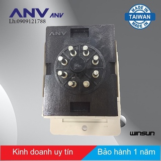 Timer đơn gắn mặt tủ ANV AH3- Y3 220VAC Winsun