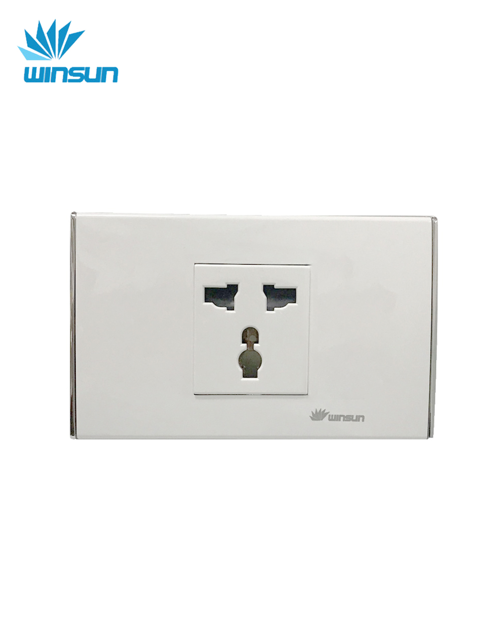 Bộ ổ cắm 3 chấu 10A/250V - TZ-007