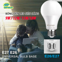 Bóng Búp Tròn Đèn Led 12W 15W 18W ,Bóng Đèn Led Ánh Sáng Trắng