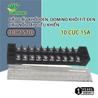 Cầu Đấu Điện Domino Đủ Kích Cỡ  15A/25A/45A ,3~12P Terminal Cầu nối dây điều khiển
