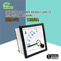 Đồng Hồ Ampe Kế, Votl Kế Winsun (72X72) đồng hồ đo dòng điện - dòng điện xoay chiều