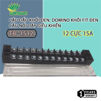Cầu Đấu Điện Domino Đủ Kích Cỡ  15A/25A/45A ,3~12P Terminal Cầu nối dây điều khiển