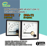 Đồng Hồ Ampe Kế, Votl Kế Winsun (72X72) đồng hồ đo dòng điện - dòng điện xoay chiều