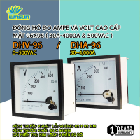 Đồng hồ đo Ampe và Volt cao cấp mặt 96x96 ( 50A-4000A & 500V )