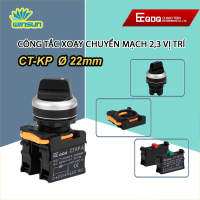 Công tắc xoay chuyển mạch 2,3 vị trí QDQ CT-KP Ø22 