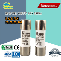 Ruột cầu chì sứ 10x38 RT18 2A 4A 6A 10A 16A 20A 25A 32A 500V