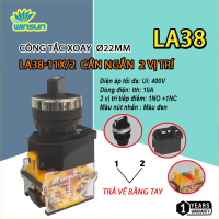 Công Tắc Xoay 2 Vị Trí, Xoay 3 Vị Trí Phi 22 LA-38. BH: 1 năm ( 1 đổi 1 )