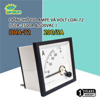 Đồng Hồ Ampe Kế, Votl Kế Winsun (72X72) đồng hồ đo dòng điện - dòng điện xoay chiều