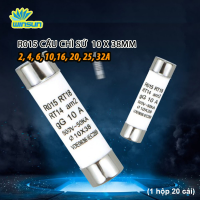 Ruột cầu chì sứ 10x38 RT18 2A 4A 6A 10A 16A 20A 25A 32A 500V