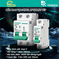 Cầu dao tự động Aptomat Tép TENGEN, MCB, CB Tép