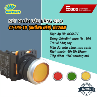 Nút nhấn nhả có đèn, không đèn phi 22 QDQ