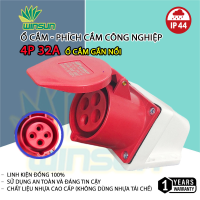 Phích Cắm Công Nghiệp Ổ Cắm Công Nghiệp (3P/4P/5P-16A/32A) IP44
