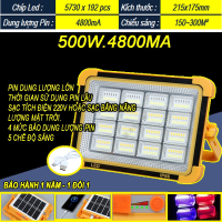Bóng đèn tích điện. Đèn sạc dự phòng siêu sáng 100W.200W.300W. Tặng kèm dây sạc, màu trắng hiển thị dung lượng