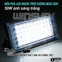 Đèn pha Led ngoài trời 50W 100W chống mưa 220V kháng nước tiết kiệm điện siêu sáng