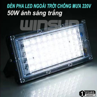 Đèn pha Led ngoài trời 50W 100W chống mưa 220V kháng nước tiết kiệm điện siêu sáng