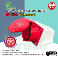 Phích Cắm Công Nghiệp Ổ Cắm Công Nghiệp (3P/4P/5P-16A/32A) IP44