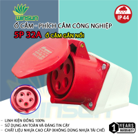 Phích Cắm Công Nghiệp Ổ Cắm Công Nghiệp (3P/4P/5P-16A/32A) IP44