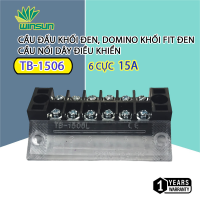 Cầu Đấu Điện Domino Đủ Kích Cỡ  15A/25A/45A ,3~12P Terminal Cầu nối dây điều khiển