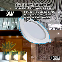 Đèn Led downlight âm trần 9W,12W, 18W, 24W (tròn)