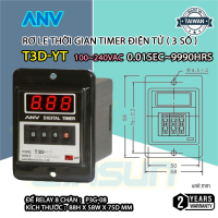 Rơ Le Thời Gian Timer Điện tử ( 3 số ) 0.01sec~9990hrs